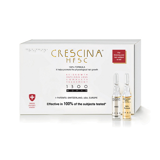 Crescina Complete Treatment for Hair Loss and Control Crescina HFSC 1300 Woman
