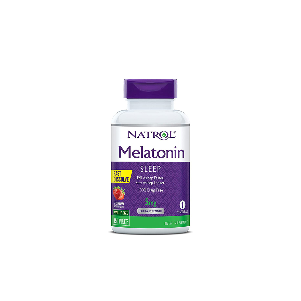 Melatonin Fast Dissolve Strawberry Tablets
