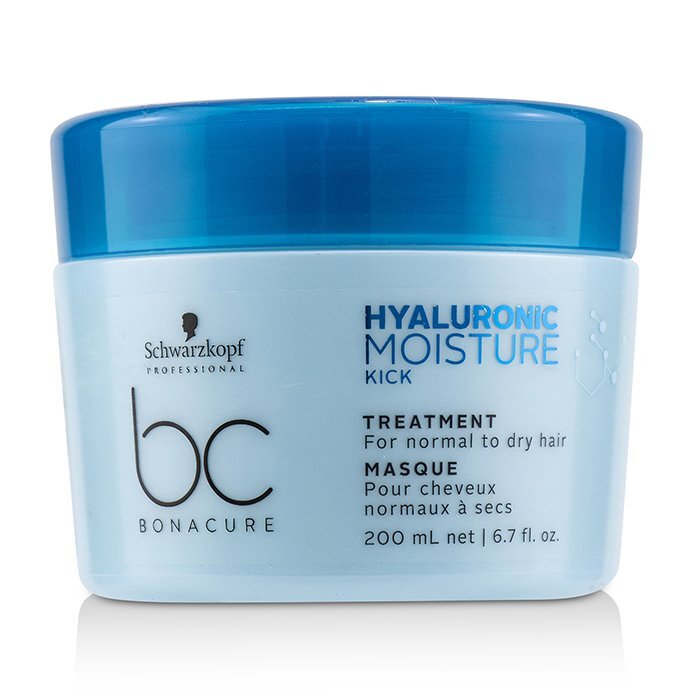 An intensive weekly treatment for dry brittle or curly hair. Rich & creamy moisturiser gives long-lasting hydration. Powerful Hyaluronic Acid derivatives incredibly enhance the suppleness & smoothness of hair. Helps hair restore its inner strength & elasticity. Leaves hair healthy-looking & manageable day after day.
